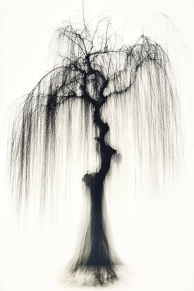 Le saule pleureur par Franka Poulain