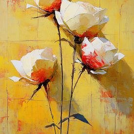 Blumenkunst | Sonnige Blumen von Zen und Mehr