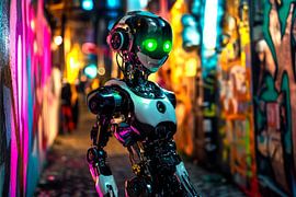 Compagnon futuriste sur Poster Art Shop