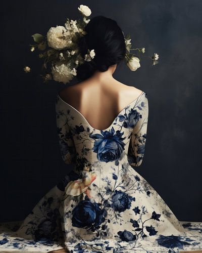 The world looks better in blue van Carla Van Iersel