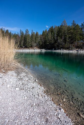 Eibsee in de winter