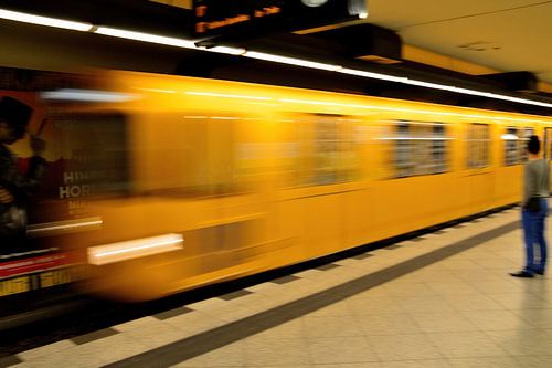 Trein nadert
