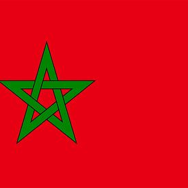 Marokkaanse vlag van De Vlaggenshop