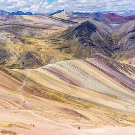 Rainbow mountains by Joost Potma