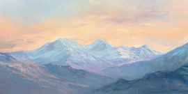 Sunrise over Snow Peaks by Whale & Sons