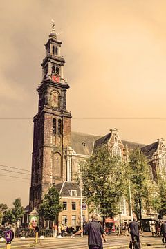 Westerkerk Prinsengracht Amsterdam Oud van Hendrik-Jan Kornelis