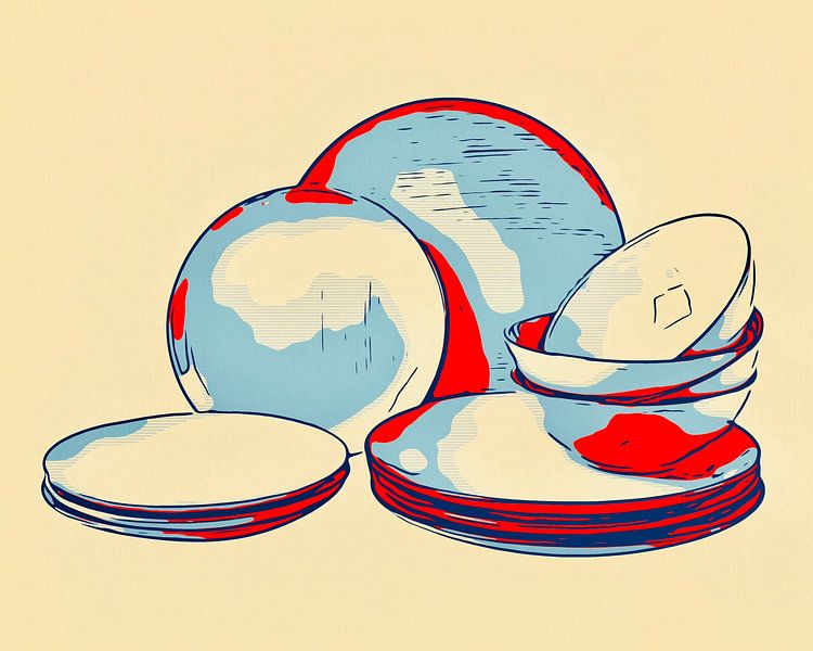 Dans la cuisine #2 par zam art