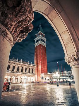 Venetië - Campanile di San Marco van Alexander Voss