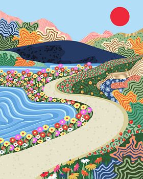 Beruhigender Horizont