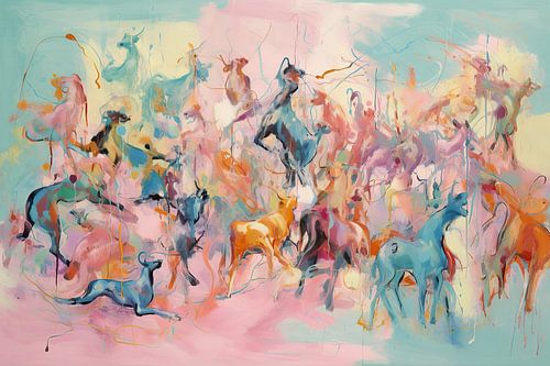 Säugetiere studieren | Moderne Malerei