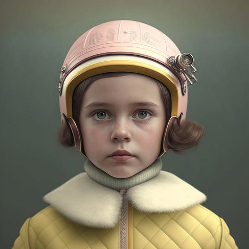 Portrait artistique : "Attachez votre ceinture de sécurité".