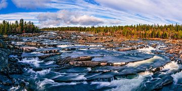 Trappstegsforsen Wasserfall Schweden