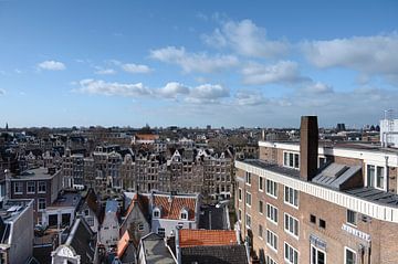 Zicht op Amsterdam-west van Foto Amsterdam/ Peter Bartelings