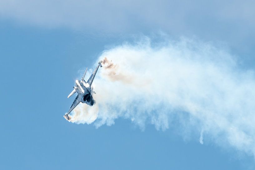 Solo F-16 Fighting Falcon van de Belgische Luchtmacht par Wim Stolwerk