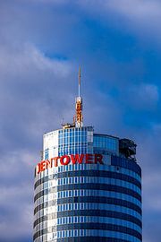 Evening hours on a spring day in the beautiful Saale city of Jena - Thuringia - Germany by Oliver Hlavaty