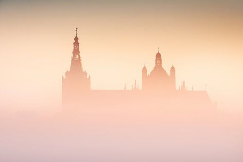 Saint John in the fog by Ruud Peters