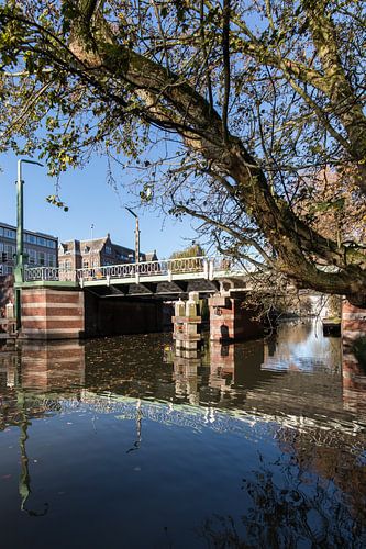 De Bartholomeusbrug over de Stadsbuitengracht in Utrecht van André Blom Fotografie Utrecht