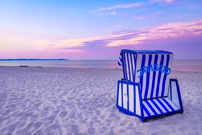 Chaise de plage &quot;Irmgard&quot; sur Rügen par flotografie