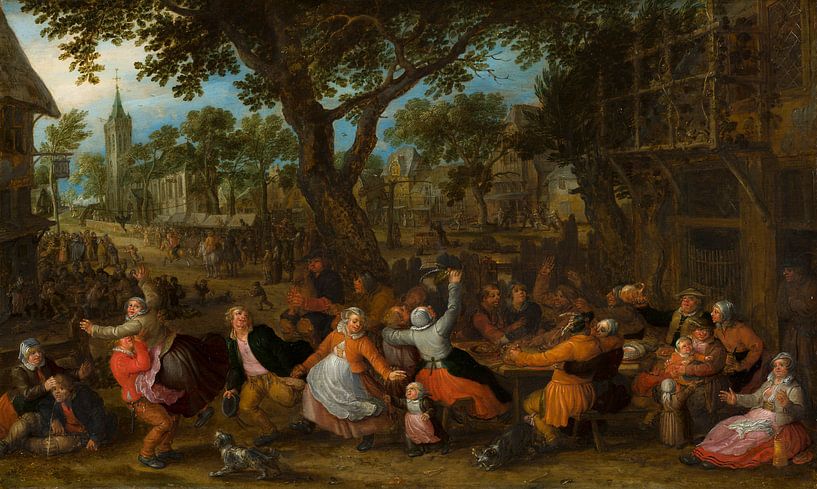 Bauernmesse, David Vinckboons von Meisterhafte Meister