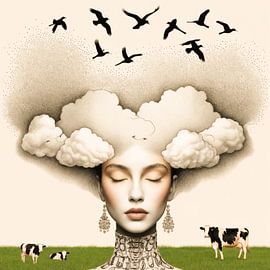 Over the moon by Ellen Novara-da Lima