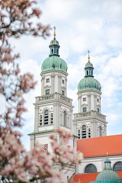 Spring at the Basilica in Kempten by Leo Schindzielorz