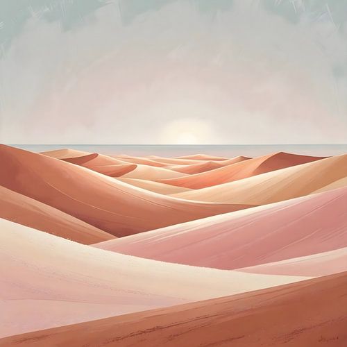 Zonsopgang in de Duinen