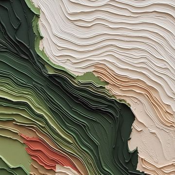 Topographic Textures by Color Square