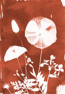 Terrakotta-Blumen