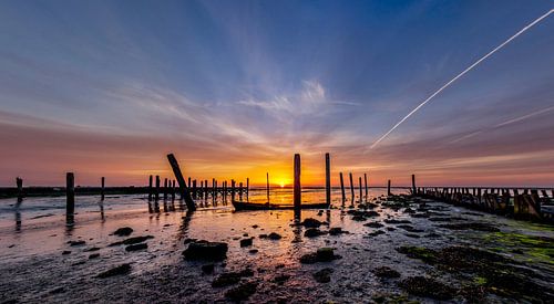 Haven van Sil Zonsopkomst Texel