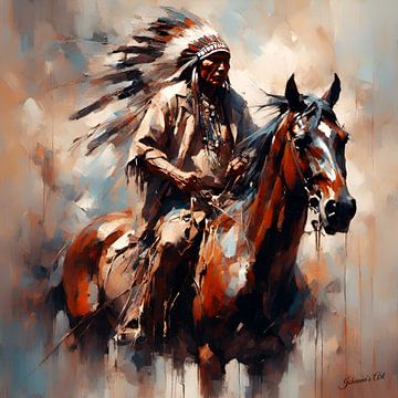 Native American Heritage 17 van Johanna's Art