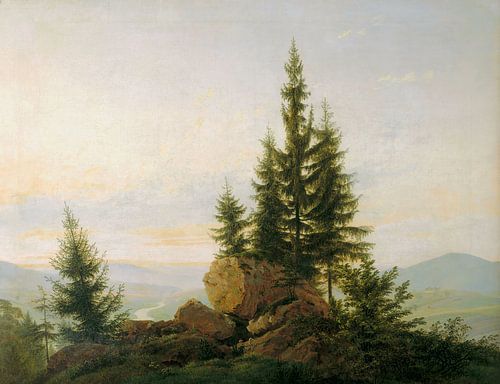 Caspar David Friedrich. Landschap