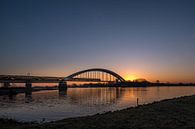 Spoorbrug bij zonsopkomst by Moetwil en van Dijk - Fotografie thumbnail