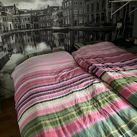 Customer photo: Baggage carrier house in Schiedam by Ilya Korzelius, as wallpaper