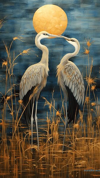 Moonlit Harmony by Art Lovers