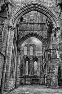 Intérieur d'une partie des ruines de la pri historique