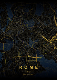 Carte de rome sur HUGO