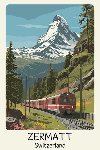 Vintage-Reise Zermatt Schweiz