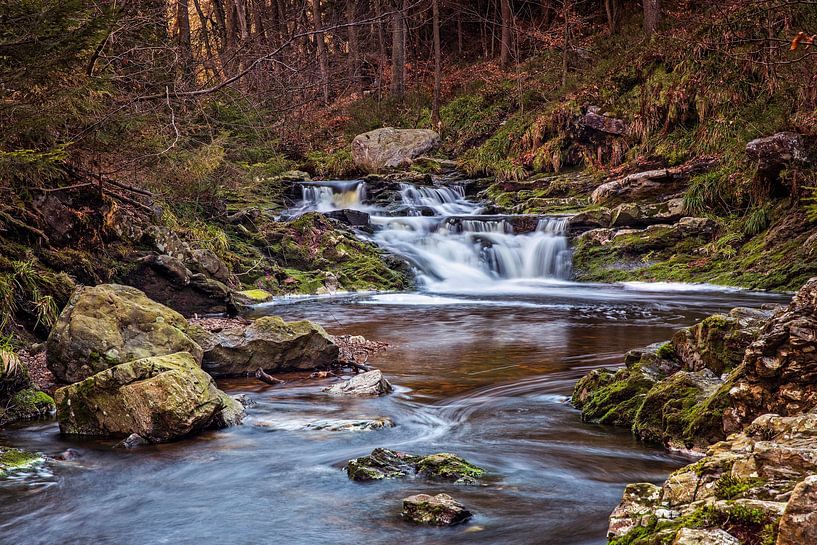 Mountain stream La Höegne by Rob Boon