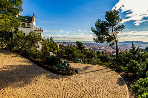 La Casa Trias in Park Güell in Barcelona