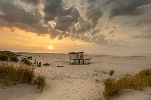 Sunset at the Surfclub on Ameland