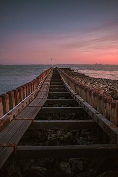Flushing pier by Andy Troy