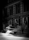 New york Taxi in blak and white van Erik van 't Hof thumbnail