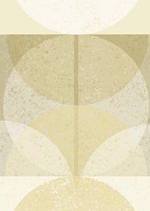 modern art - green gold 3