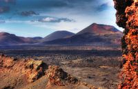 view of the volcano