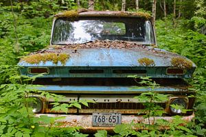 Blauer 60er-Jahre-Chevy von Olaf in Canada