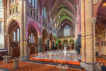 Skating rink in a Church by Rinus Lasschuyt Fotografie