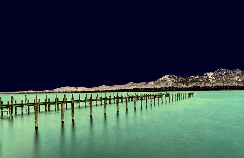 Chiemsee groen donker van artpictures.de