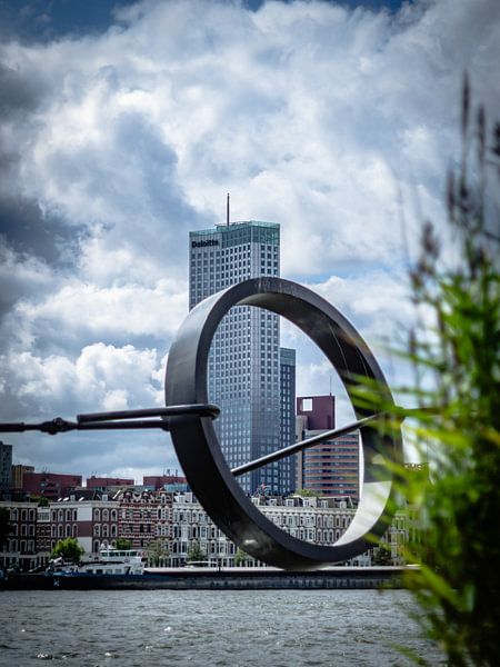 Rotterdam Through A Ring by Mr White Takes Pictures