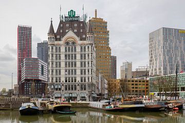 Het Witte Huis en de Oude Haven in Rotterdam. van Don Fonzarelli
