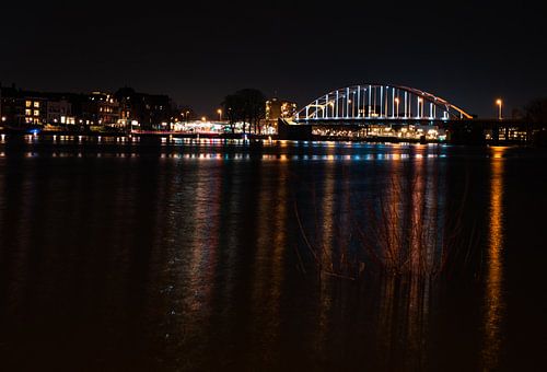 Bridge to the city centre of deventer